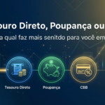 Tesouro Direto, Poupança ou CDB