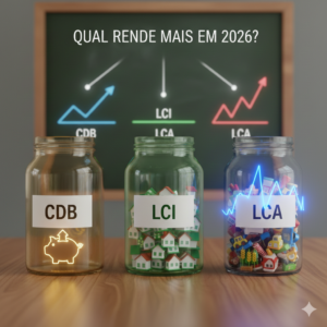 CDB, LCI e LCA: qual rende mais em 2026