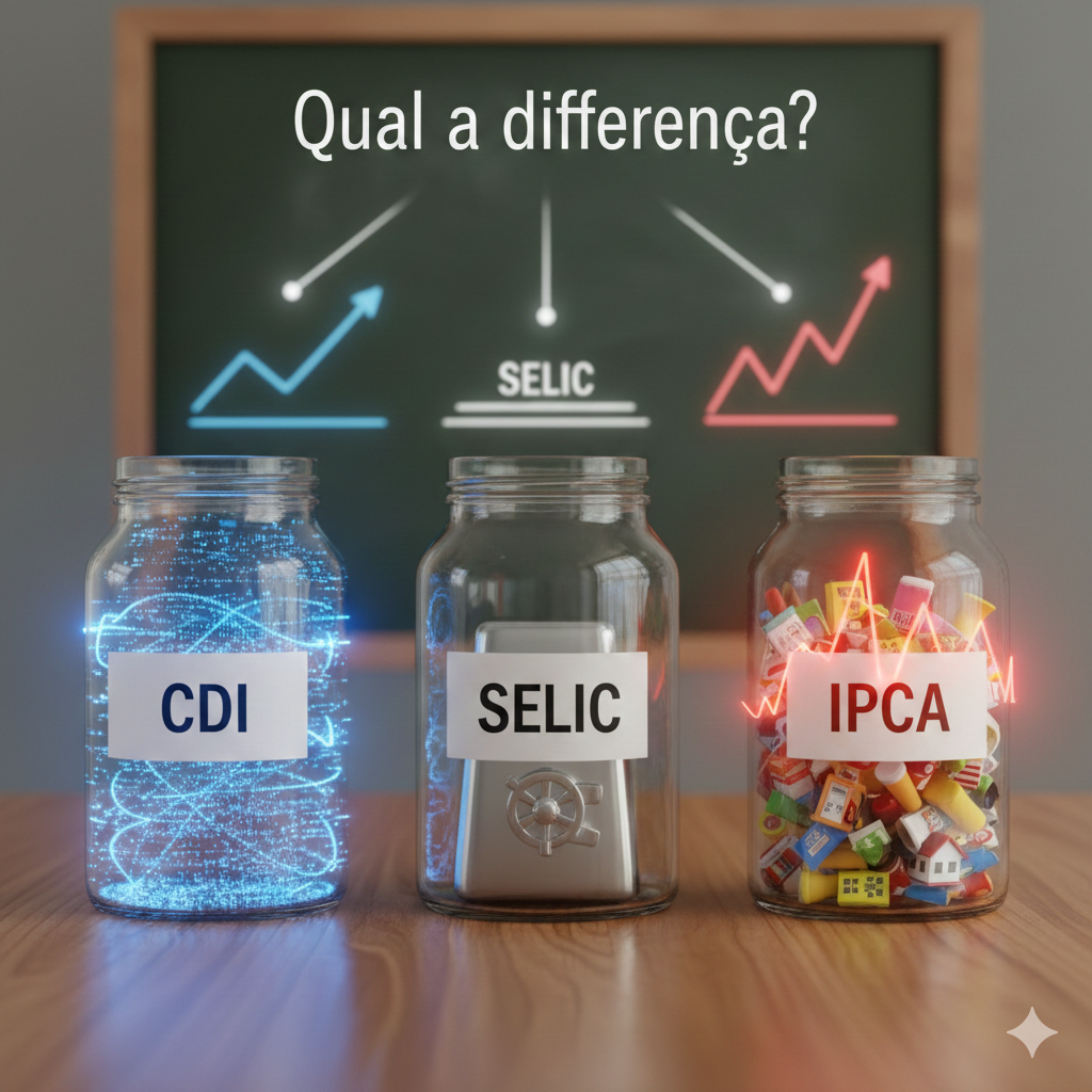 CDI, Selic e IPCA qual o melhor?